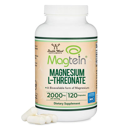 Magnesium L-Threonate (Magtein) Supplement