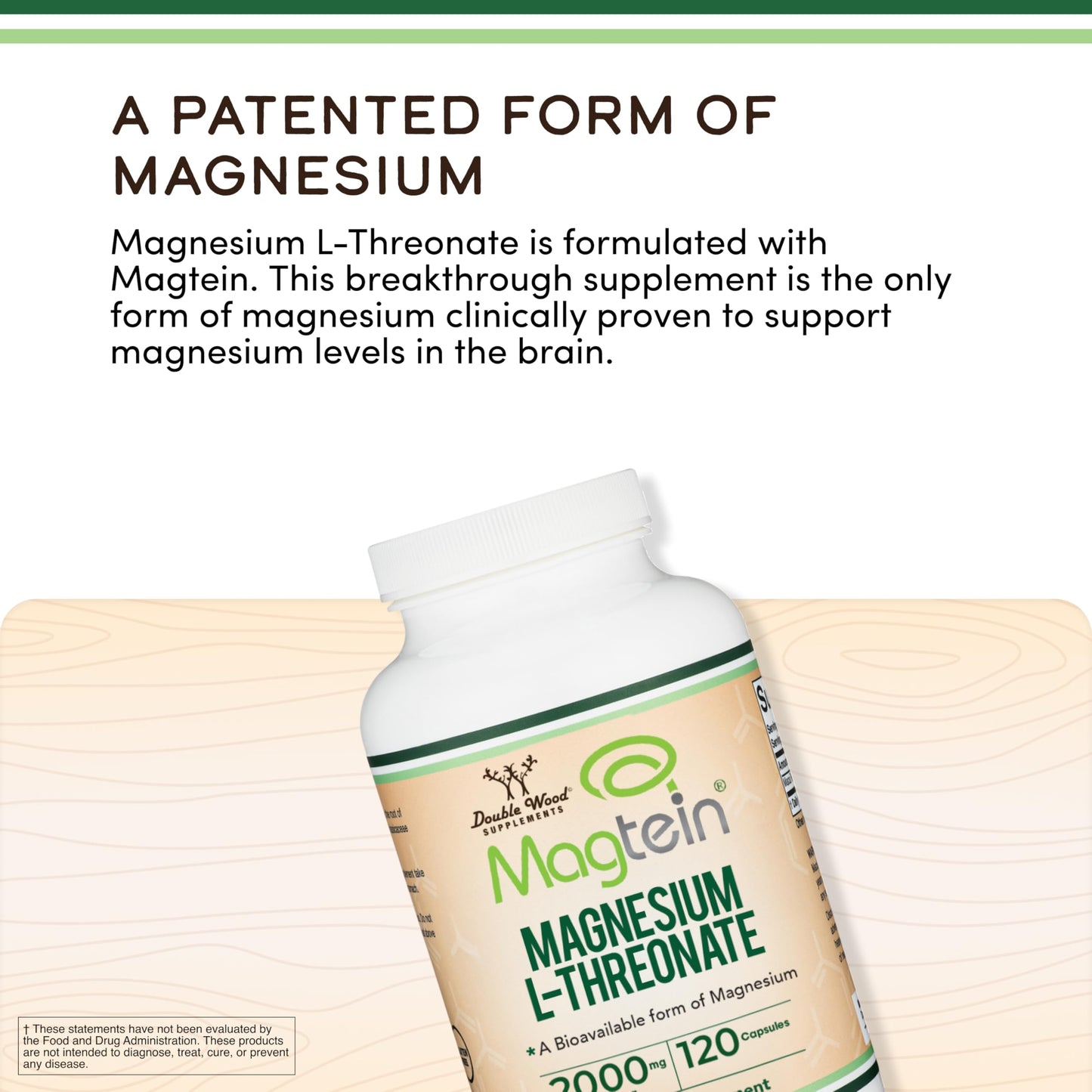Magnesium L-Threonate (Magtein) Supplement