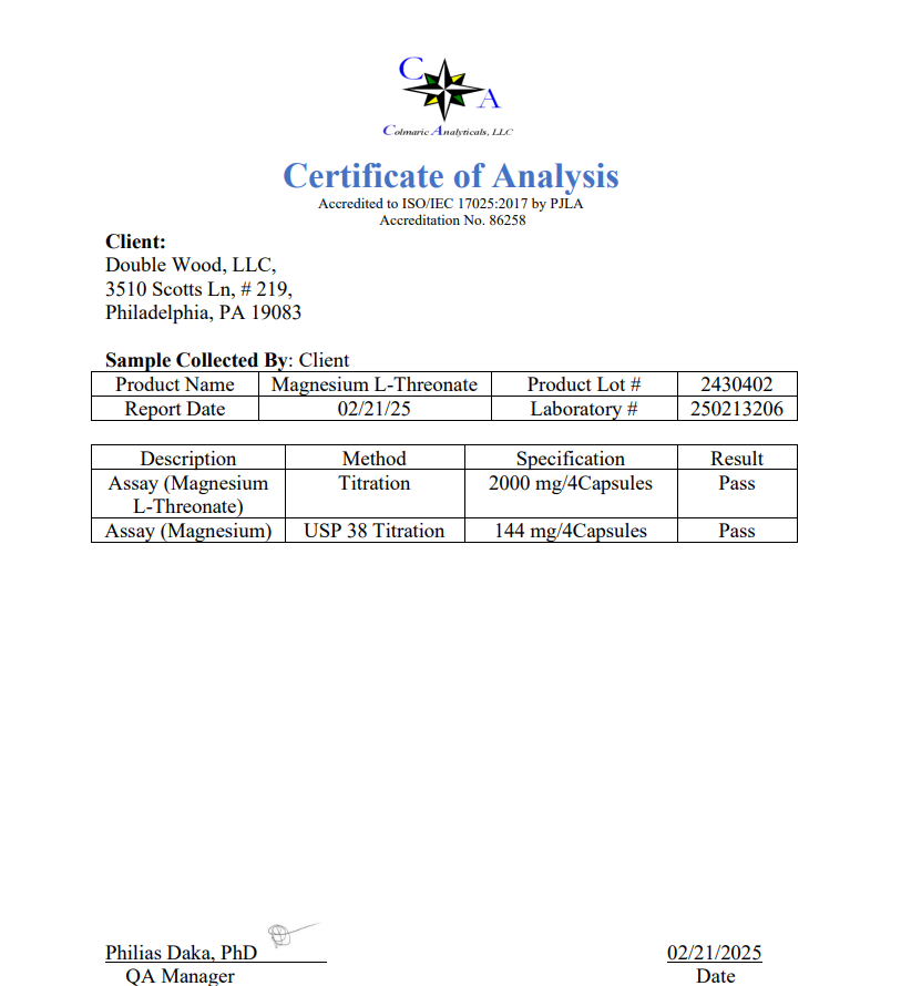 Third Party Test Results
